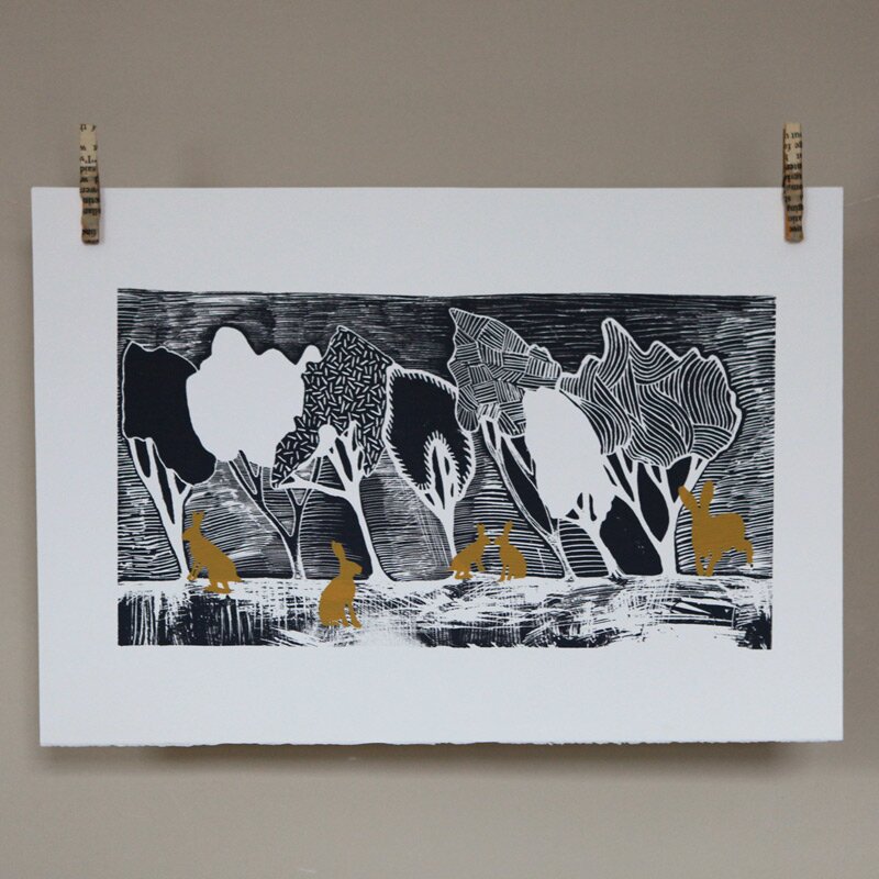 Hare Art Print