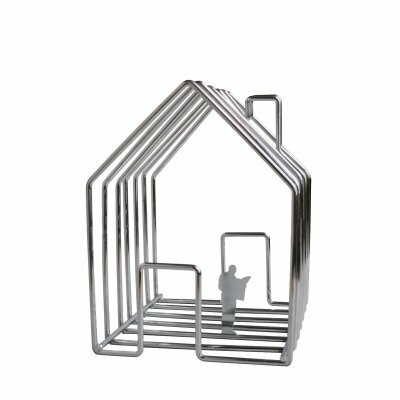 Preview image for Magazine Rack - Chrome - Wirehouse
