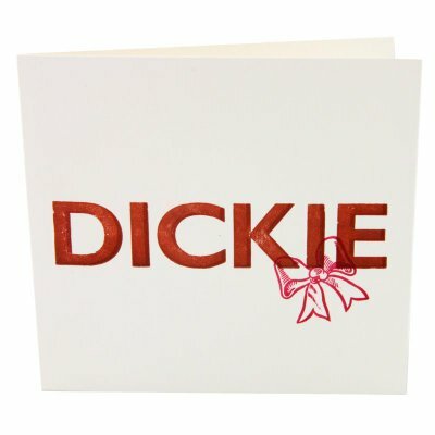 Preview image for Dickie Bow Greeting Card