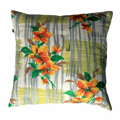 Preview image for Vintage cushion - Fifties Hibiscus